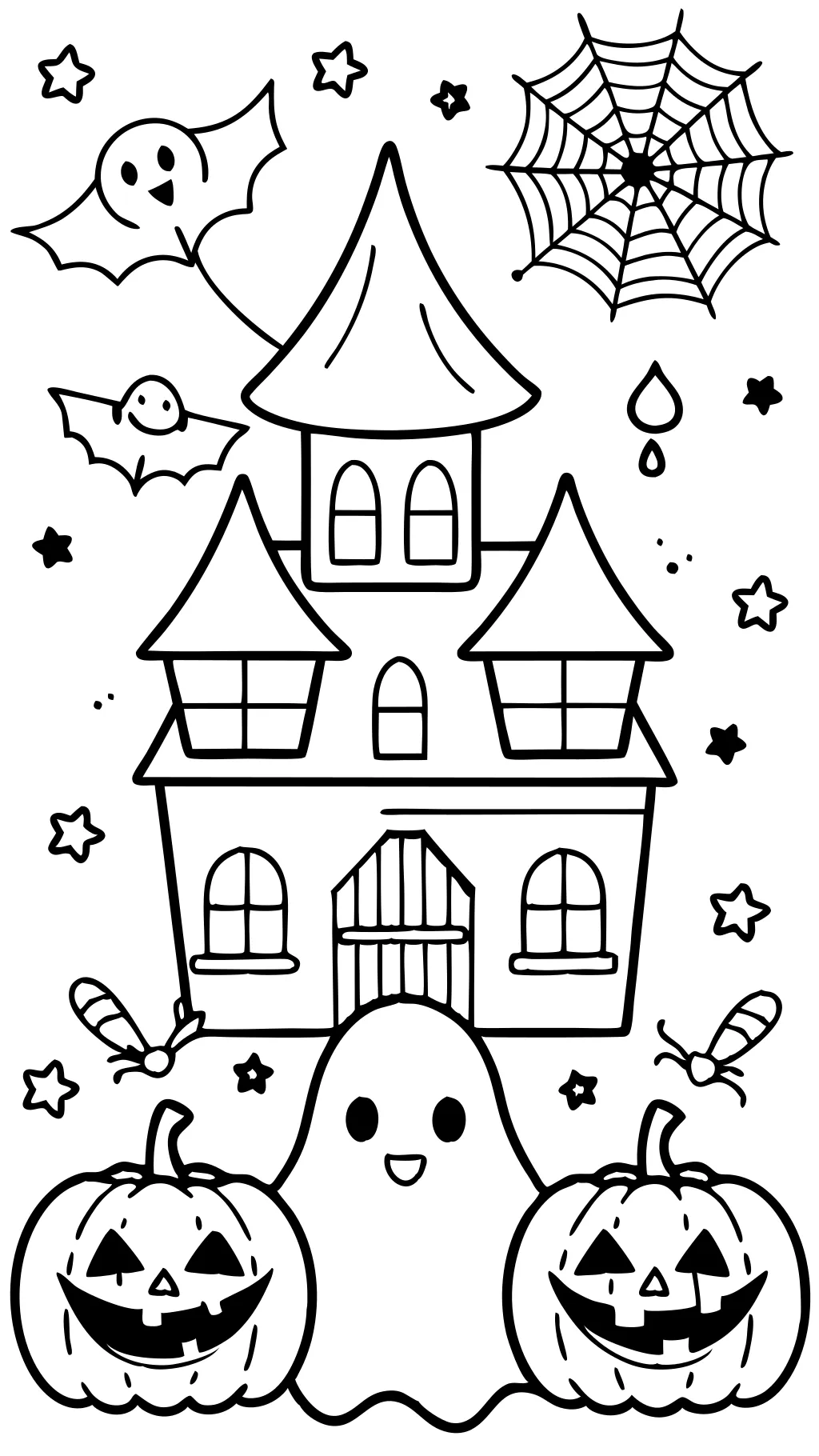 coloriages d’Halloween pour les enfants gratuitement